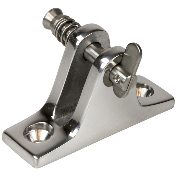 Sea-Dog Stainless Steel Angle Base Deck Hinge - Removable Pin 270235-1 - main